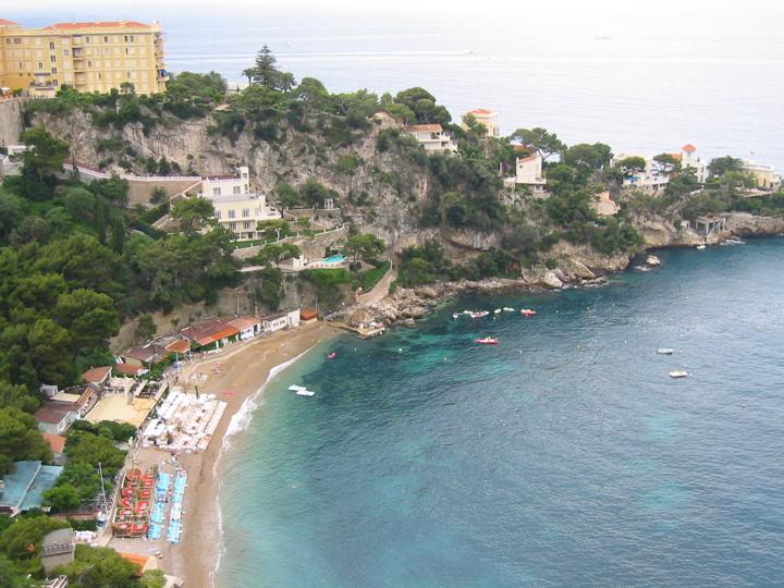 De mooiste stranden van Monaco en de omgeving aan de Côte d'Azur