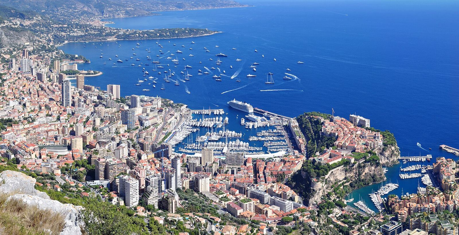 Uitzichtpunten in Monaco